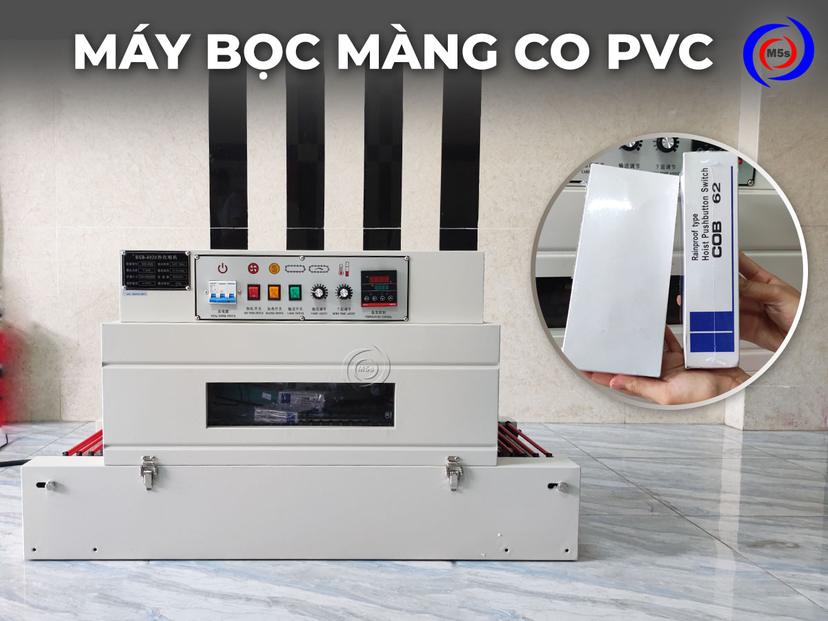 Máy bọc màng co PVC Máy bọc màng co PVC