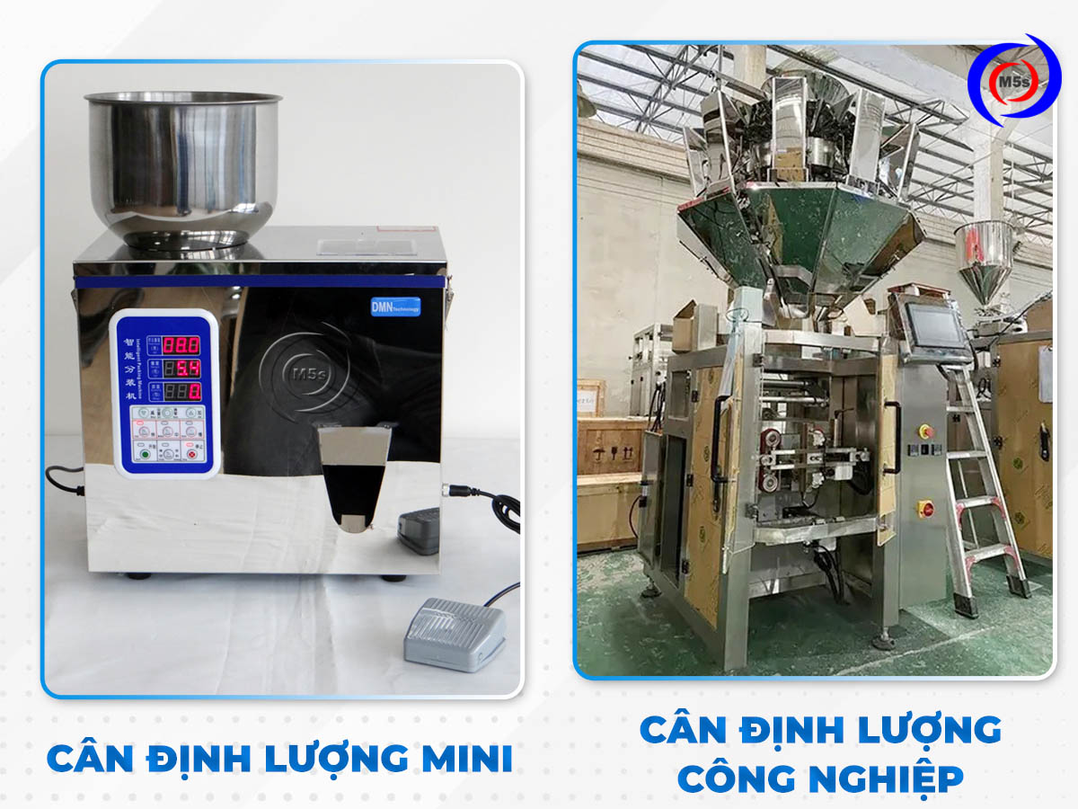 Cân định lượng mini và công nghiệp Cân định lượng mini và công nghiệp