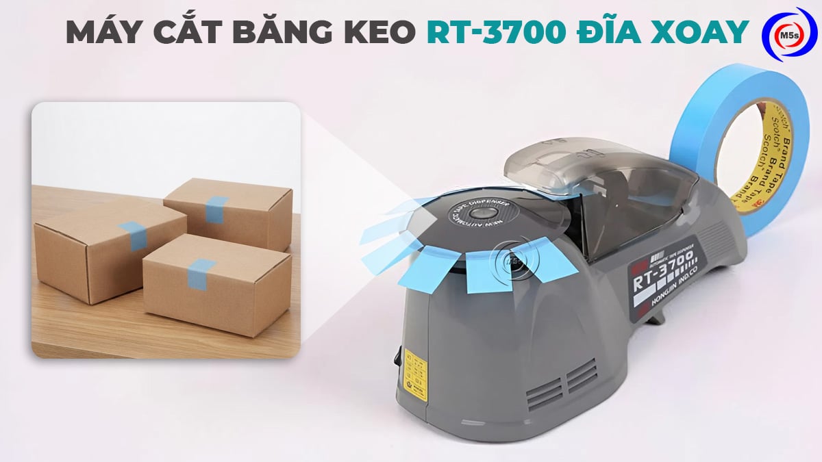 máy cắt băng dính RT-3700 dạng đĩa xoay máy cắt băng dính RT-3700 dạng đĩa xoay