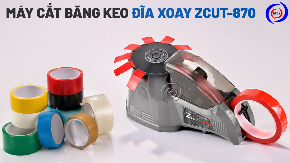máy cắt băng keo dạng đĩa xoay ZCUT-870 máy cắt băng keo dạng đĩa xoay ZCUT-870