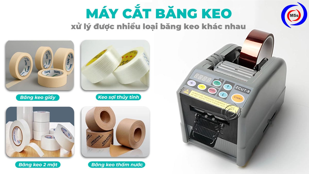 máy cắt băng keo xử lý được nhiều chất liệu máy cắt băng keo xử lý được nhiều chất liệu