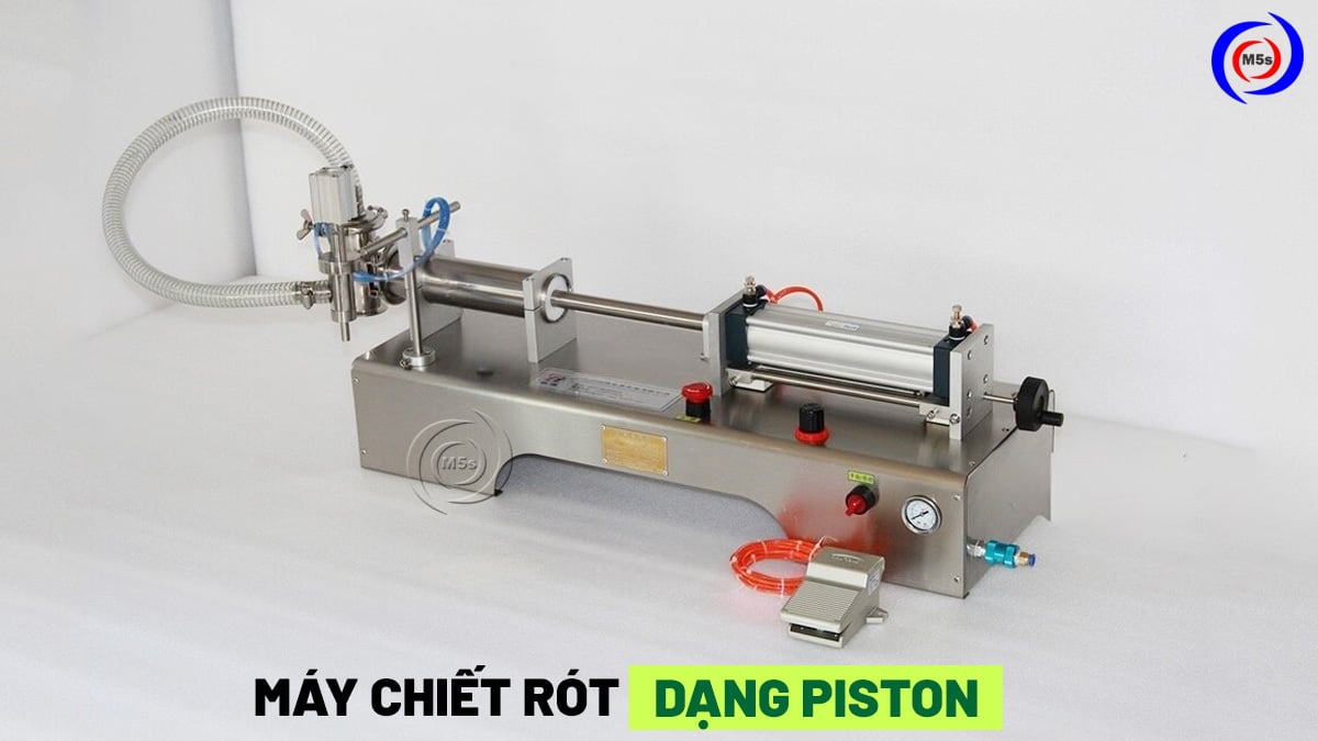 máy chiết rót dạng piston máy chiết rót dạng piston