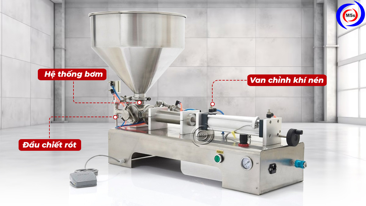 Máy chiết rót không chính xác Máy chiết rót không chính xác