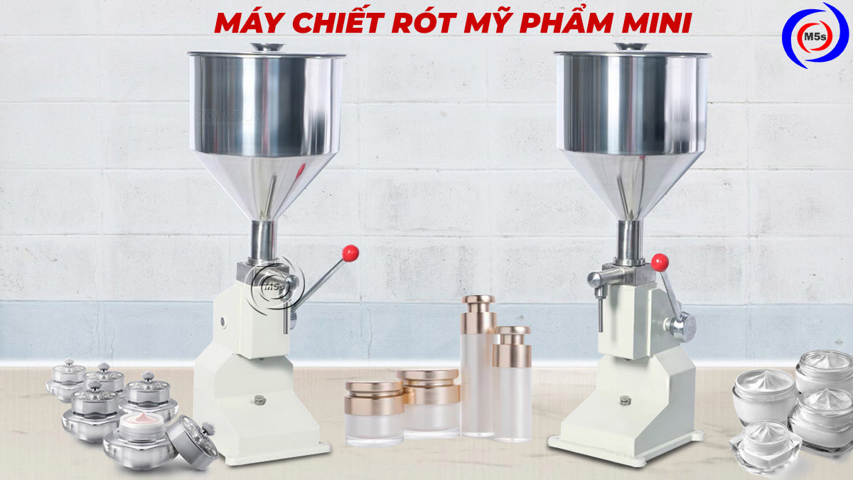 Máy chiết rót mỹ phẩm thủ công mini Máy chiết rót mỹ phẩm thủ công mini