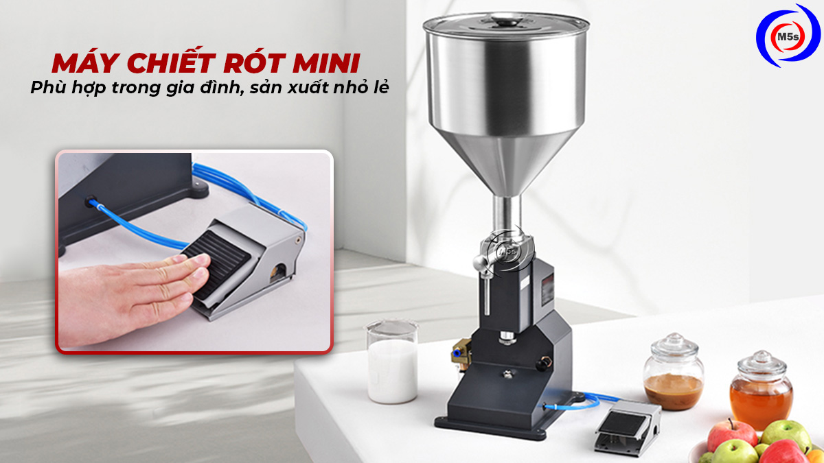 Máy chiết rót mini Máy chiết rót mini