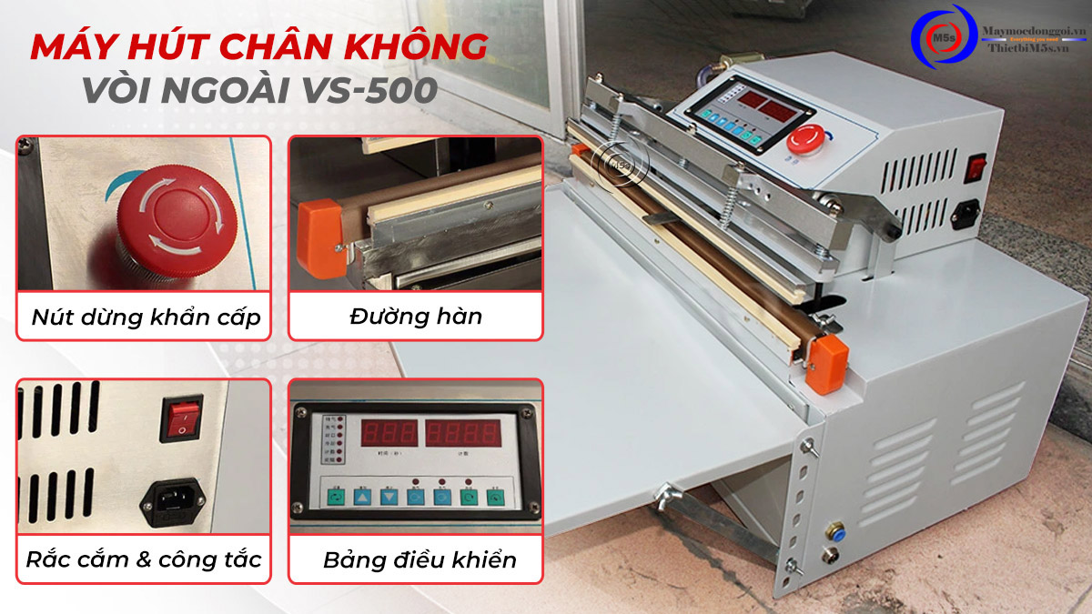 Máy hút chân không vòi ngoài VS-500 Máy hút chân không vòi ngoài VS-500