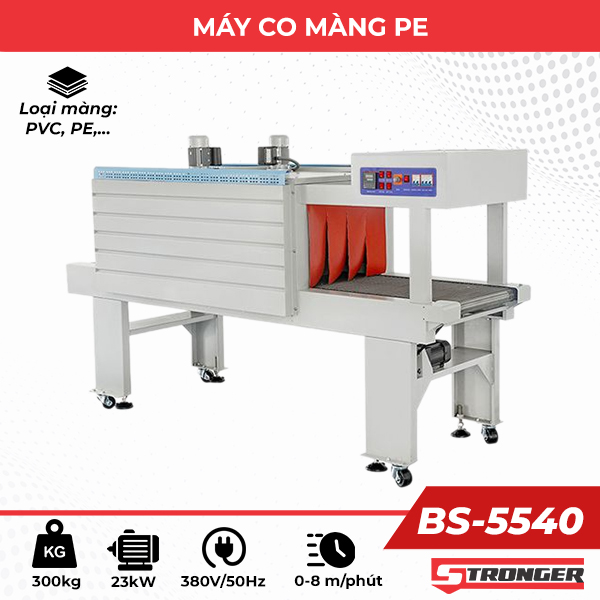 Máy co màng PE BS-5540 Máy co màng PE BS-5540