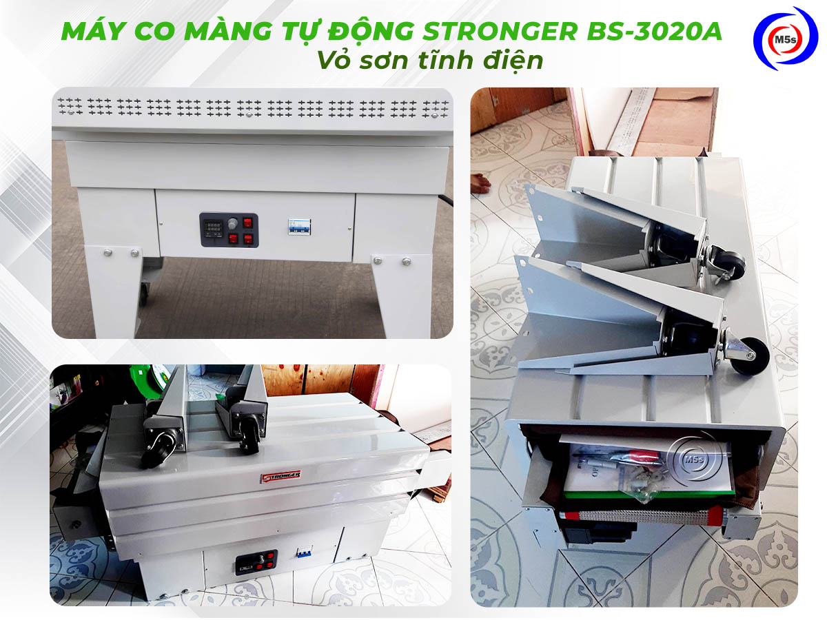 Máy co màng tự động STRONGER BS-3020A  Máy co màng tự động STRONGER BS-3020A