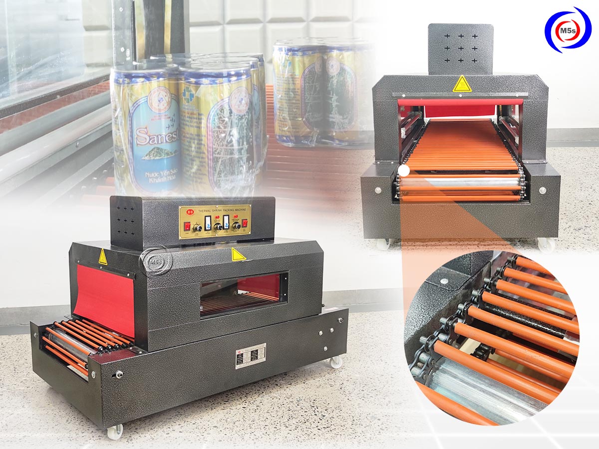 Băng tải của máy màng co Băng tải của máy màng co