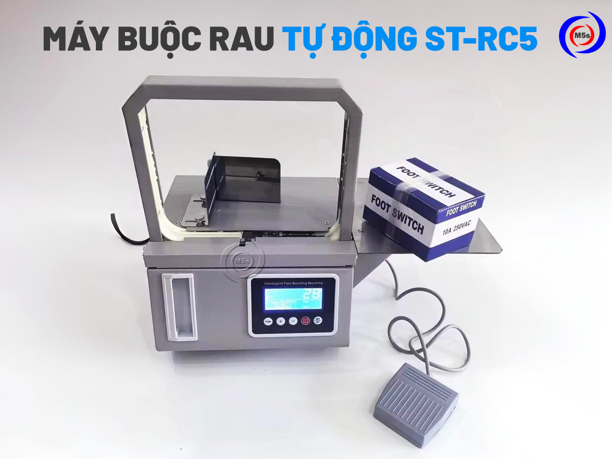 Máy cột dây rau củ tự động ST-RC5 Máy cột dây rau củ tự động ST-RC5