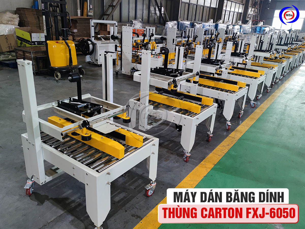 Máy dán thùng carton FXJ-6050 Máy dán thùng carton FXJ-6050