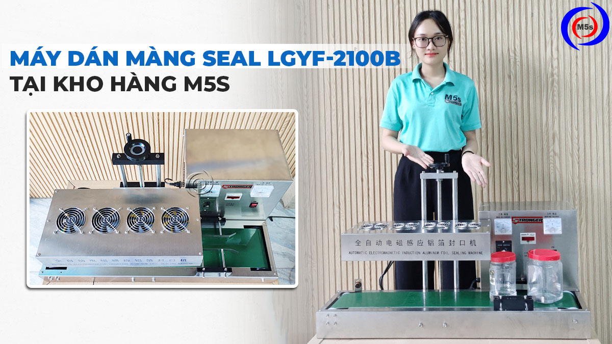 Máy dán màng seal lgyf-2100b tại kho M5s Máy dán màng seal lgyf-2100b tại kho M5s