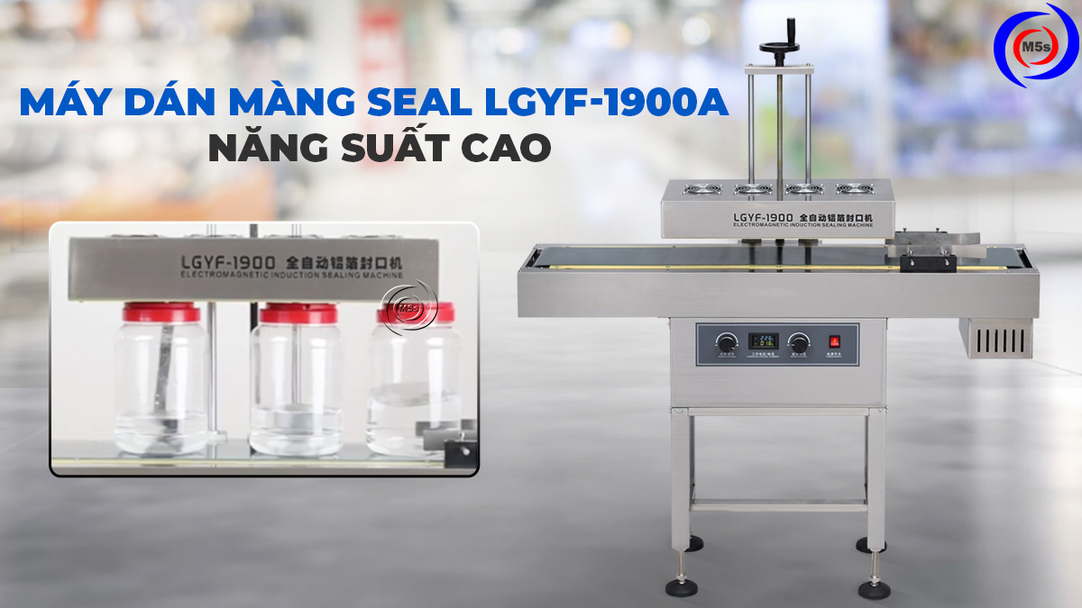 Máy dán màng seal Stronger LGYF-1900A năng suất cao Máy dán màng seal Stronger LGYF-1900A năng suất cao