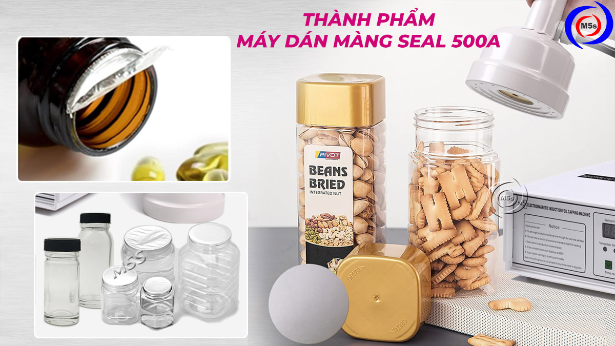 Thành phẩm máy dán màng seal 500a Thành phẩm máy dán màng seal 500a