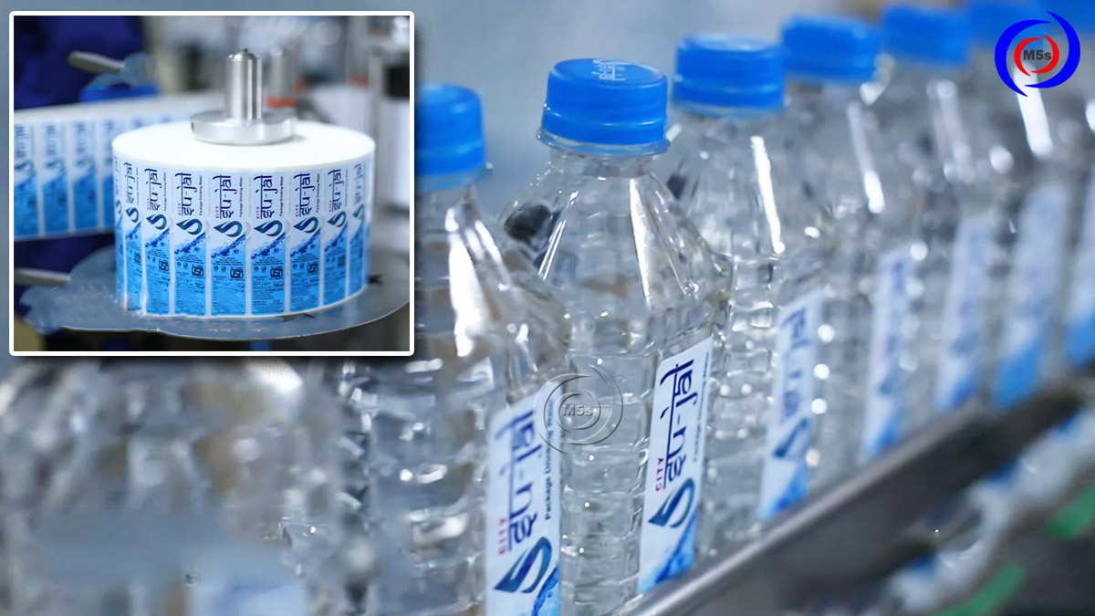 Máy dán nhãn chai lọ năng suất cao Máy dán nhãn chai lọ năng suất cao