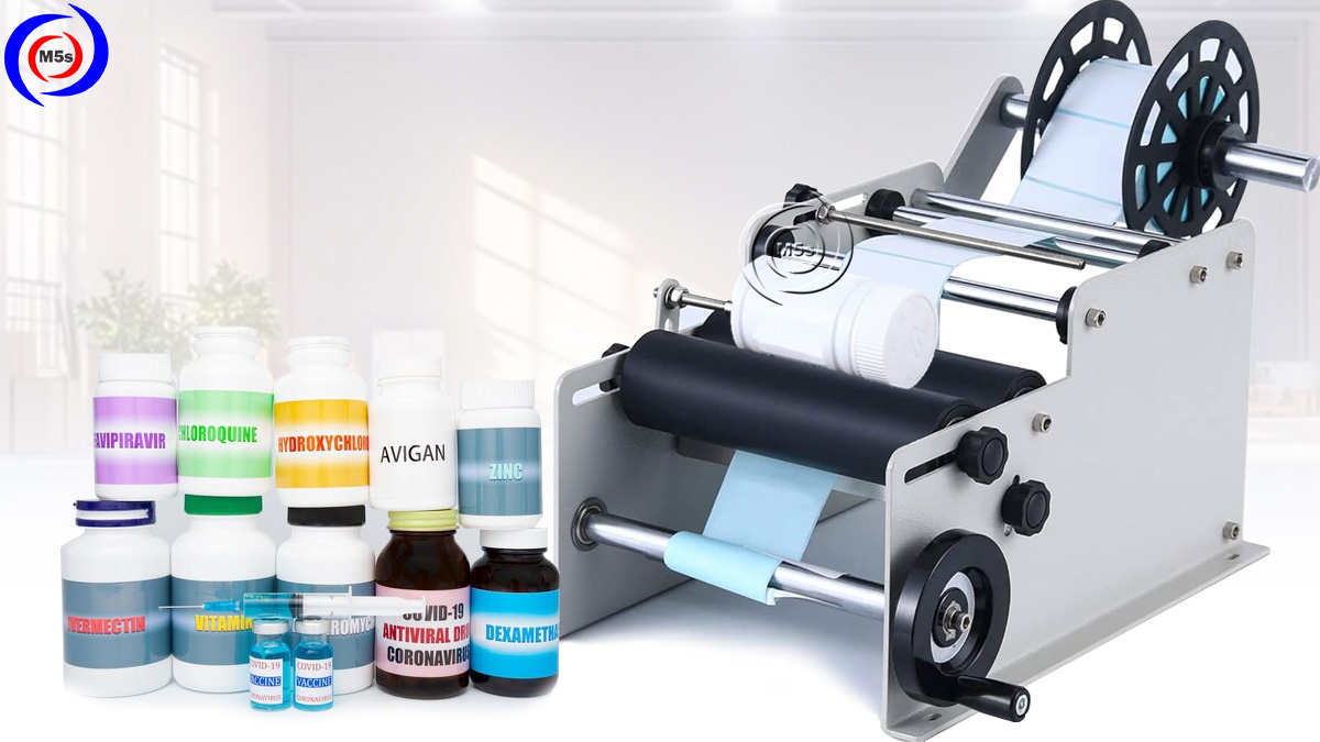 Máy dán nhãn cho ngành dược phẩm Máy dán nhãn cho ngành dược phẩm