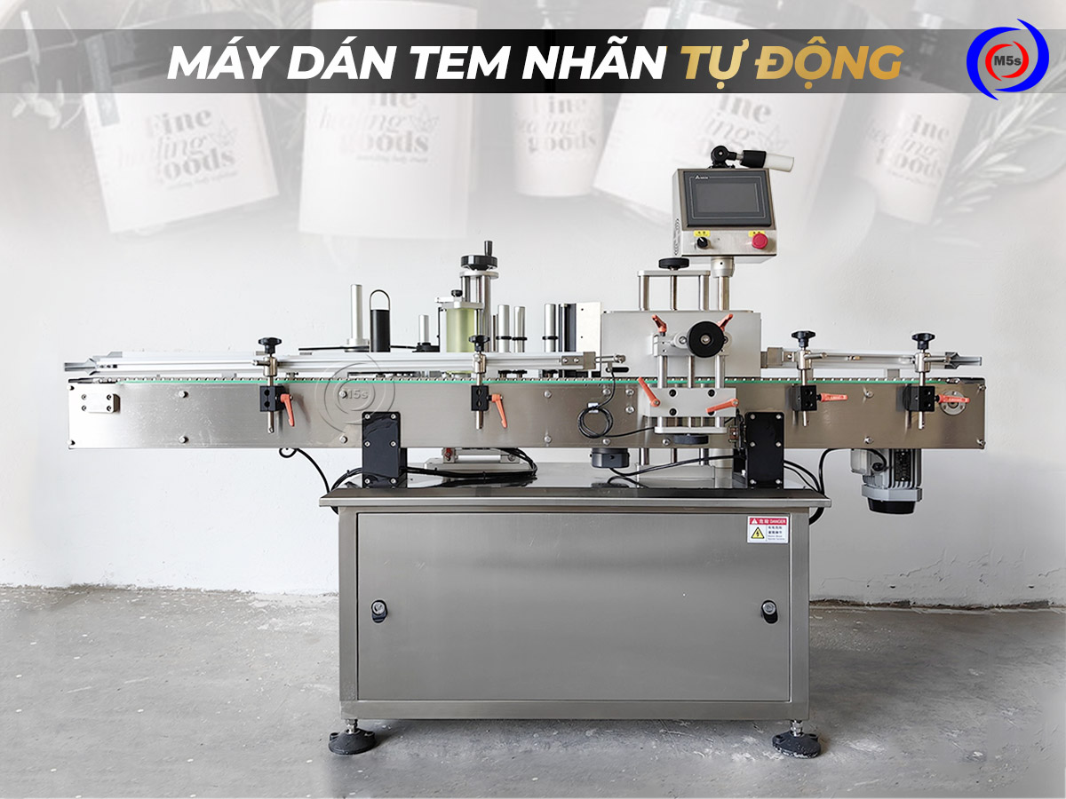 Máy dán tem nhãn tự động tốc độ dán nhanh chóng Máy dán tem nhãn tự động tốc độ dán nhanh chóng