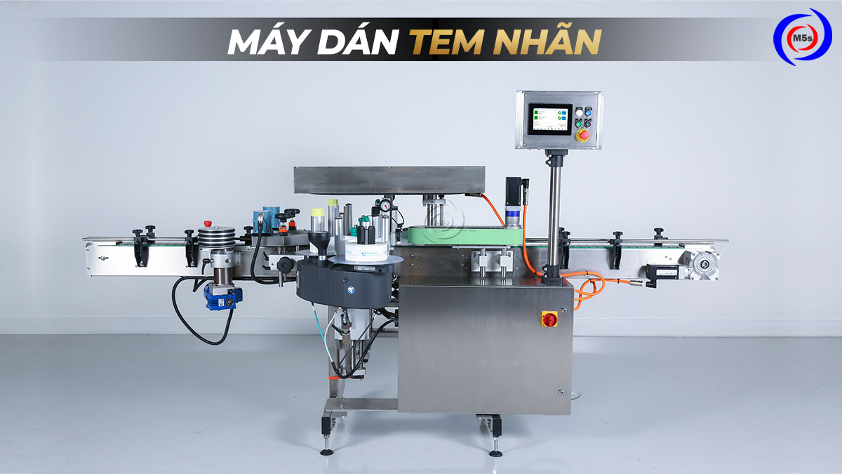 Máy dán tem nhãn tự động Máy dán tem nhãn tự động