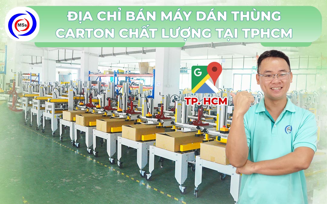 Máy dán thùng carton tại TPHCM Máy dán thùng carton tại TPHCM