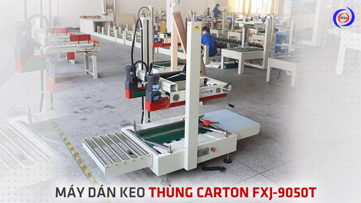 Máy dán keo thùng carton FXJ-9050T Máy dán keo thùng carton FXJ-9050T