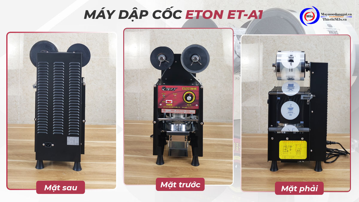 Máy dập cốc trà sữa ETON ET-A1 Máy dập cốc trà sữa ETON ET-A1