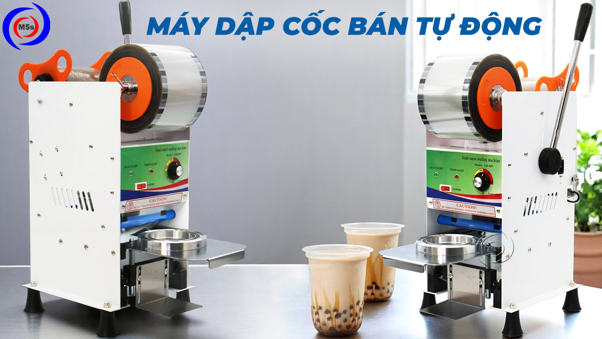 Máy dập cốc bán tự động Máy dập cốc bán tự động