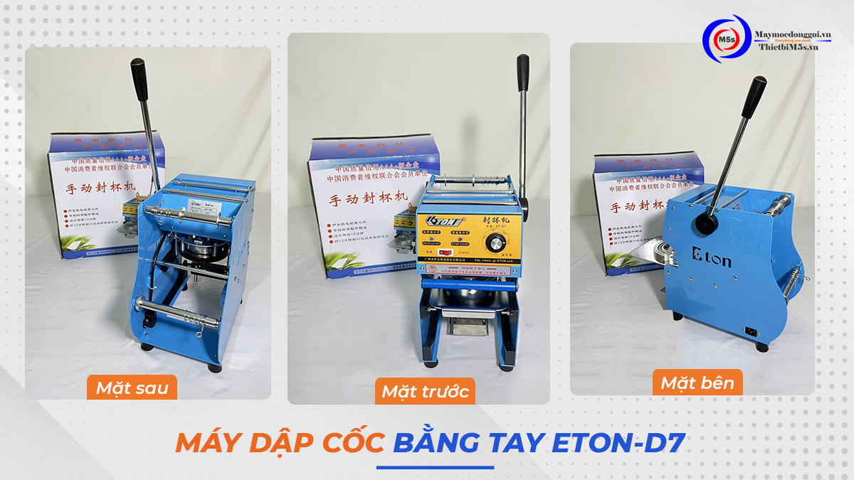 Máy dập miệng cốc bằng tay Máy dập miệng cốc bằng tay