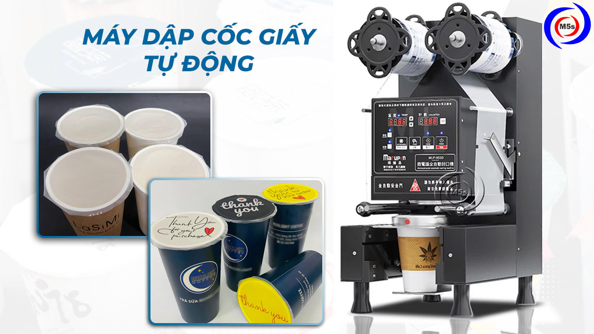 Máy dập cốc giấy tự động Máy dập cốc giấy tự động