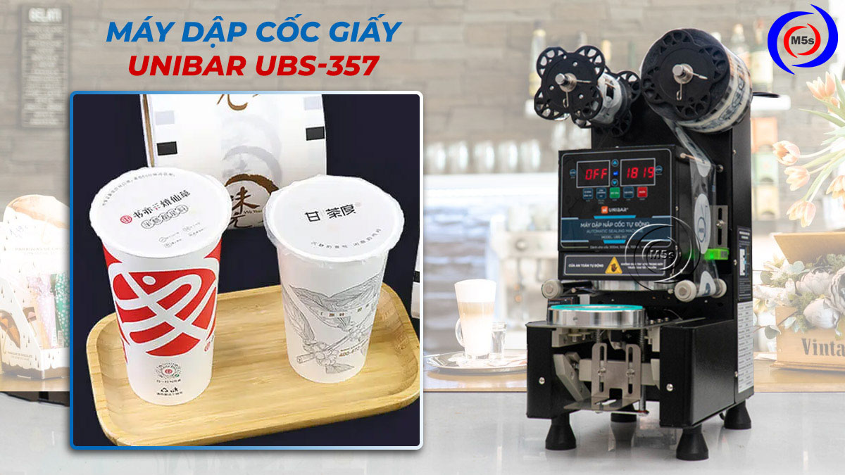 Máy dập cốc giấy UBS-357 Máy dập cốc giấy UBS-357