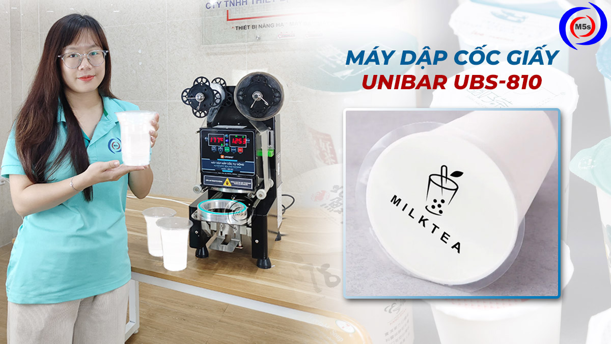 Máy dập cốc giấy UBS-810 Máy dập cốc giấy UBS-810