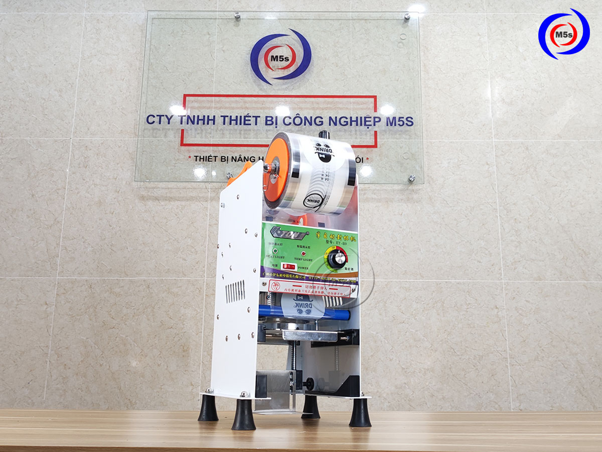 Máy Ép Miệng Ly Tự Cuộn Màng ETON B9 Máy Ép Miệng Ly Tự Cuộn Màng ETON B9