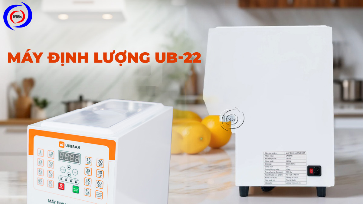 máy cân định lượng bột Unibar UB-22 máy cân định lượng bột Unibar UB-22