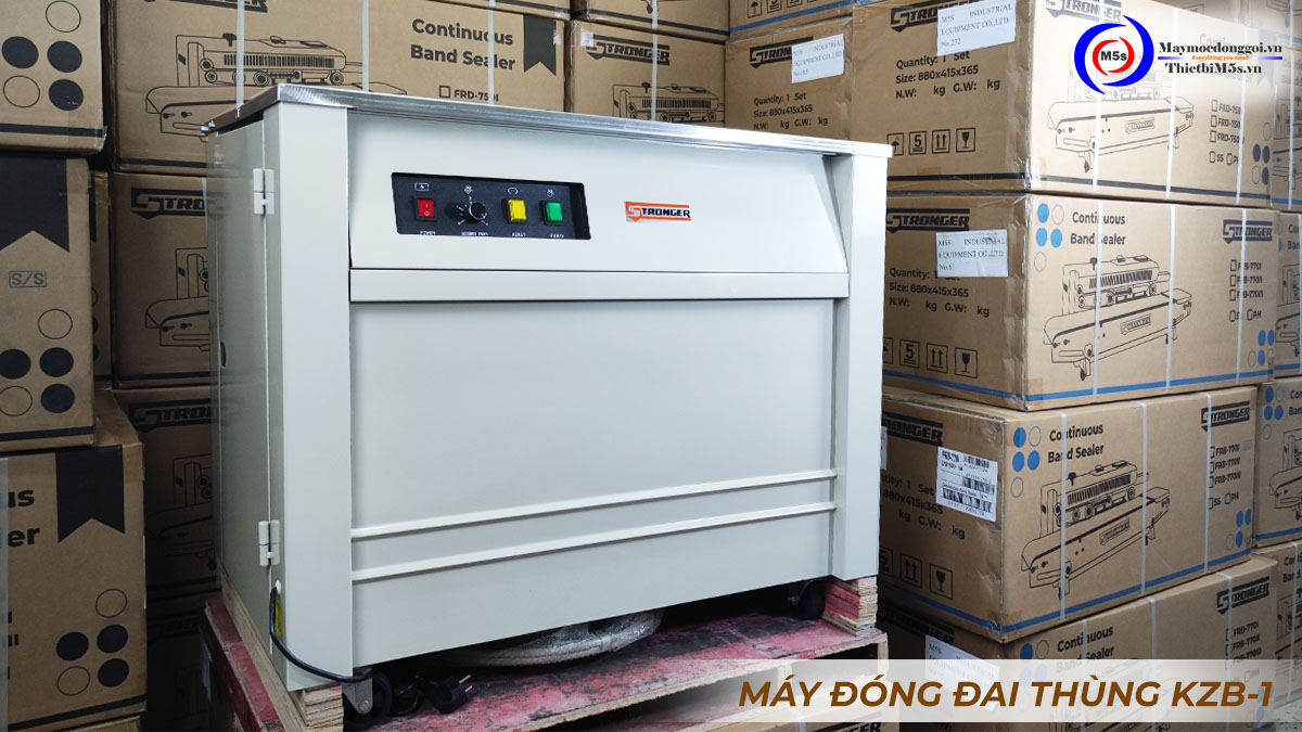 Máy đóng đai thùng KZB-1 Máy đóng đai thùng KZB-1