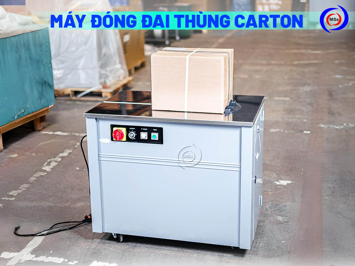 máy đóng đai thùng carton máy đóng đai thùng carton