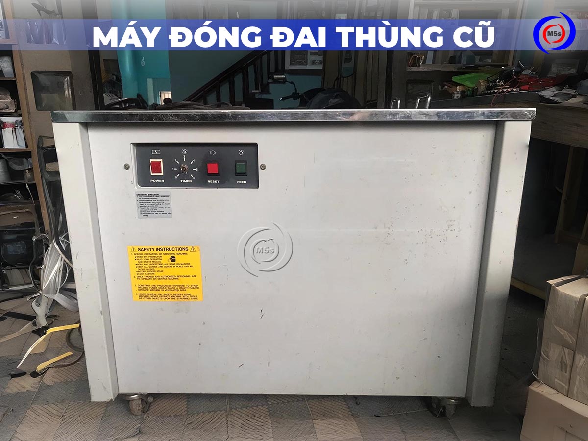 máy đóng đai thùng cũ máy đóng đai thùng cũ