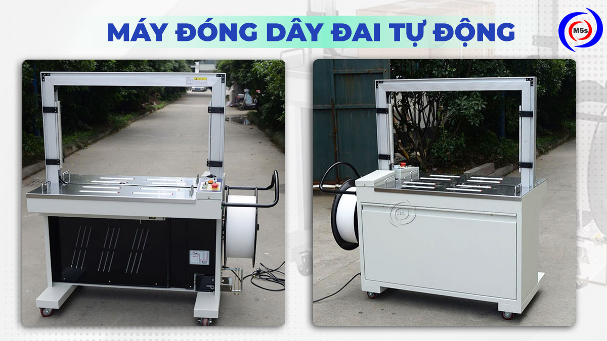 Máy đóng dây đai thùng carton tự động ZY-301 Máy đóng dây đai thùng carton tự động ZY-301