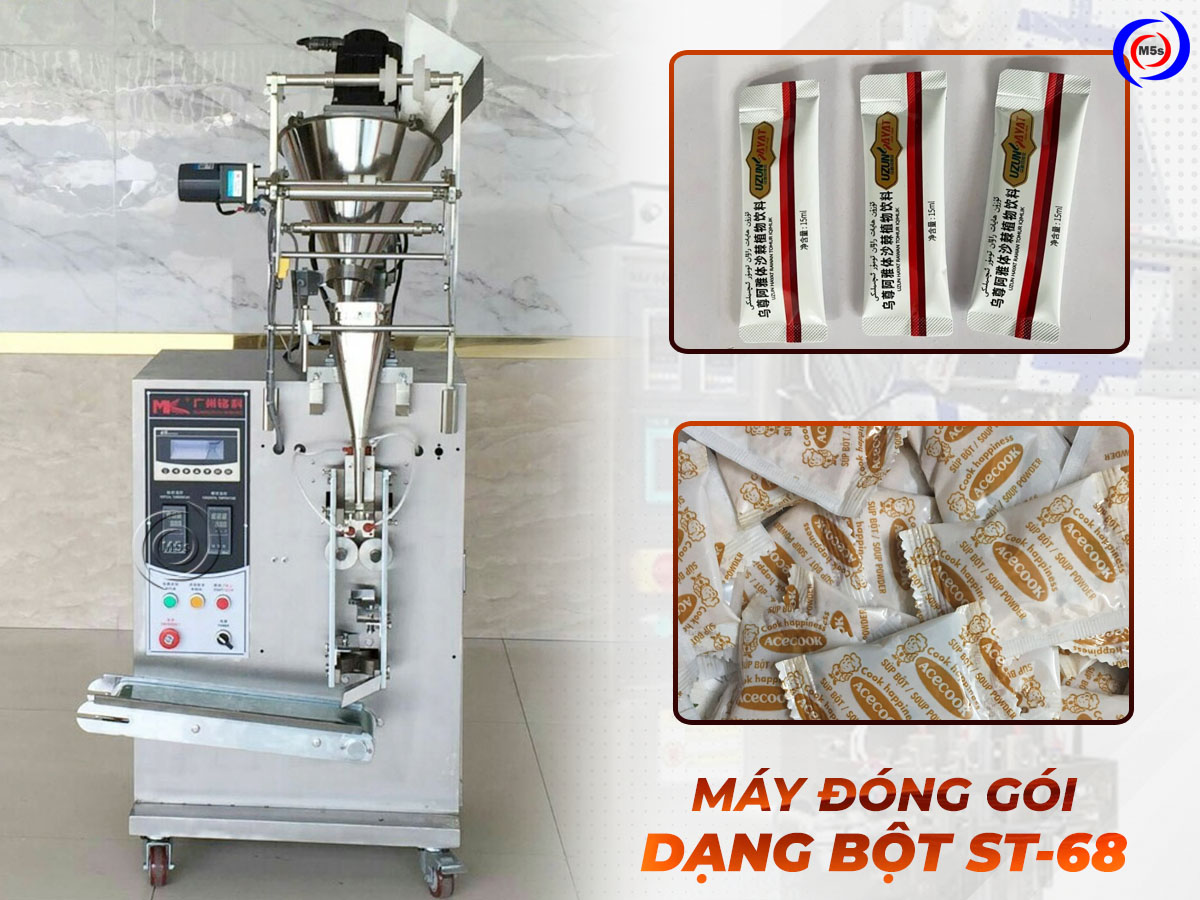 máy đóng gói bao bì dạng bột ST-68 máy đóng gói bao bì dạng bột ST-68
