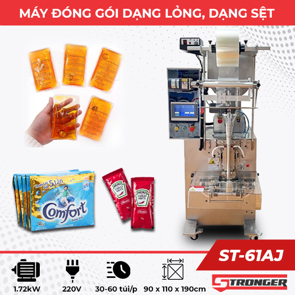 Máy đóng gói dạng lỏng, dạng sệt ST-61AJ Máy đóng gói dạng lỏng, dạng sệt ST-61AJ