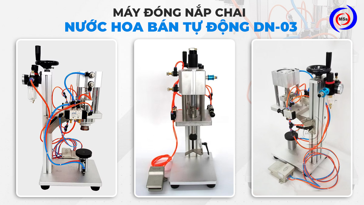 máy đóng nắp chai nước hoa DN-03 máy đóng nắp chai nước hoa DN-03