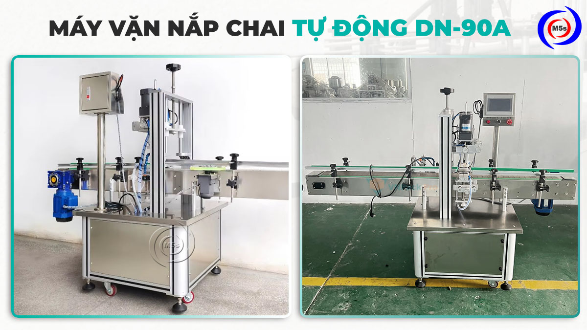 máy vặn nắp chai tự động DN-90A máy vặn nắp chai tự động DN-90A