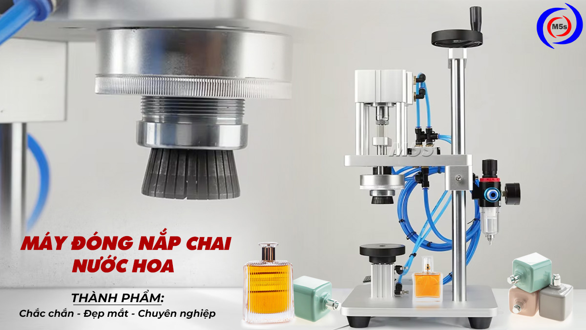 máy đóng nắp chai nước hoa bán chắc chắn máy đóng nắp chai nước hoa chắc chắn