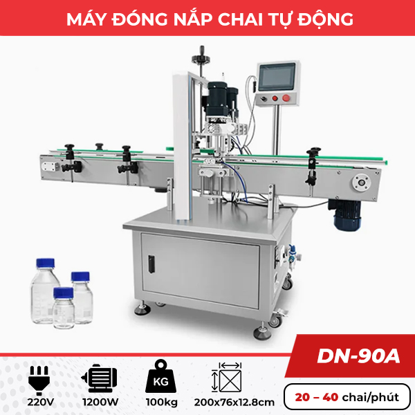 máy đóng nắp chai DN-90A máy đóng nắp chai DN-90A