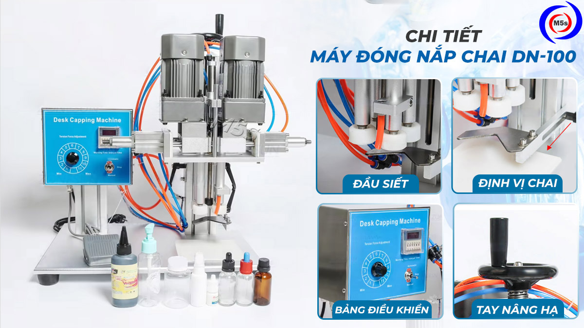 chi tiết máy đóng nắp chai DN-100 chi tiết máy đóng nắp chai DN-100