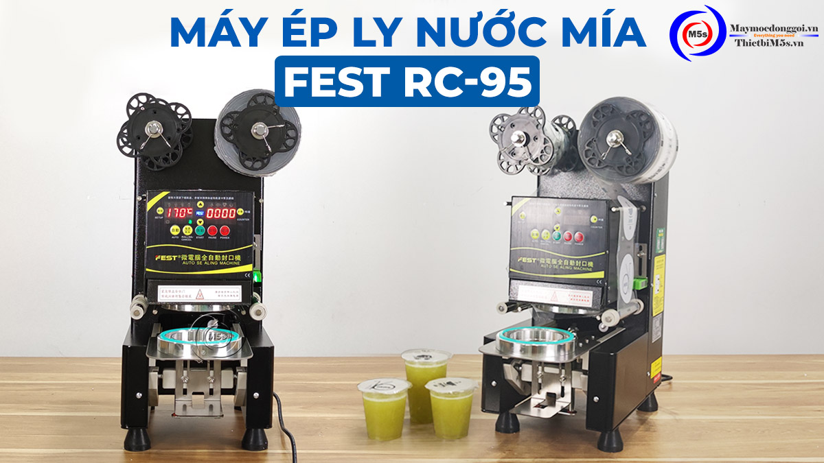 Máy ép ly nước mía RC-95 Máy ép ly nước mía RC-95