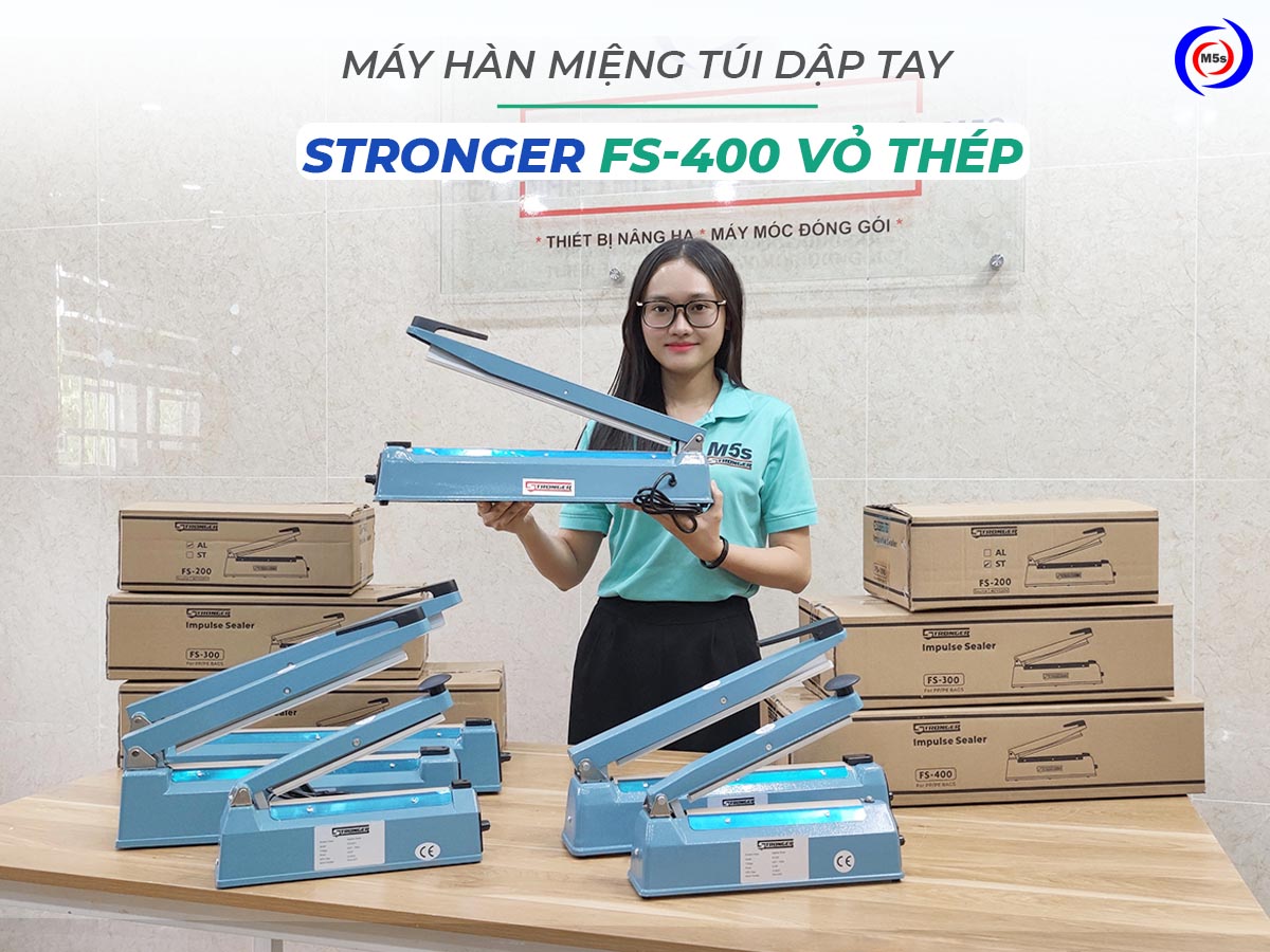máy hàn miệng túi mini dập tay mini FS-400 vỏ thép máy hàn miệng túi mini dập tay mini FS-400 vỏ thép