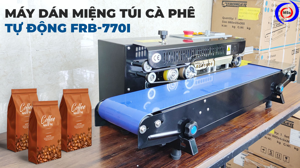 Máy hàn túi cà phê tự động FRB-770I Máy hàn túi cà phê tự động FRB-770I