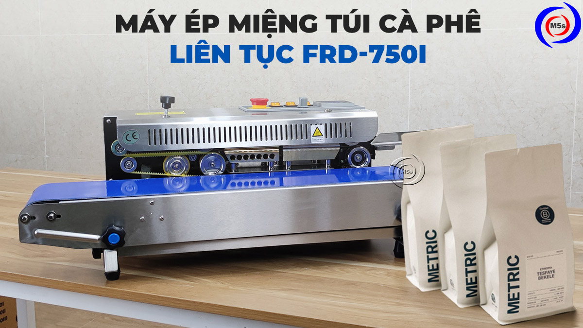 Máy ép miệng túi cà phê FRD-750I Máy ép miệng túi cà phê FRD-750I