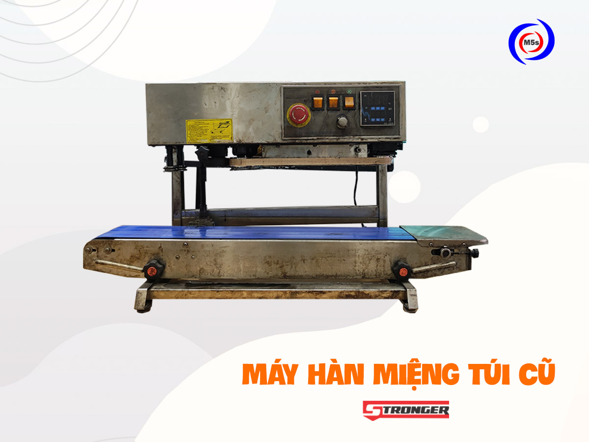 Máy hàn miệng túi cũ Máy hàn miệng túi cũ