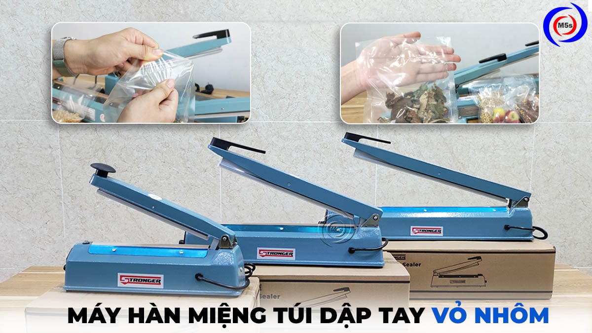 máy hàn miệng túi dập tay vỏ nhôm máy hàn miệng túi dập tay vỏ nhôm