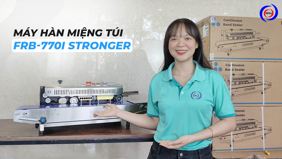 Máy hàn túi liên tục Stronger FRB-770I Máy hàn túi liên tục Stronger FRB-770I